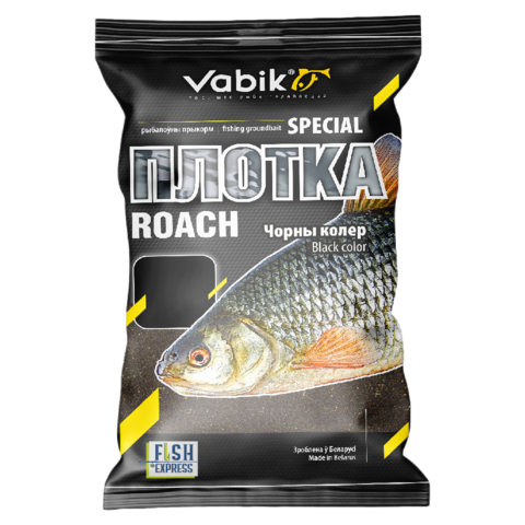 Прикормка Vabik SPECIAL Плотва Чёрная 1кг 10 шт/уп.