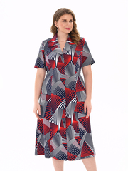 4536 Халат на пуговицах