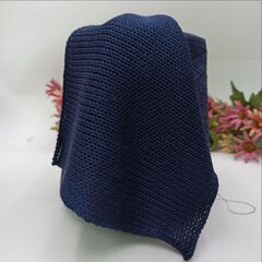 100% шёлк Schappe Tussah FbSilk Blu Смотка 144гр