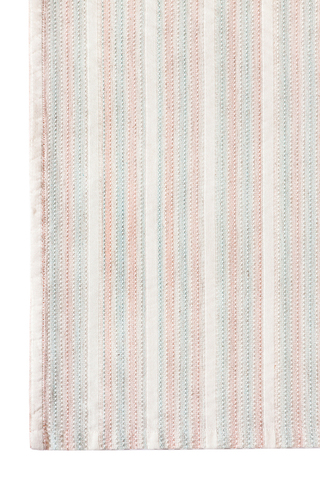 Покрывало 220x240 Devilla Candy экрю-розовый-голубой