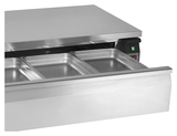 Стол-тумба холодильный комбинированный TEFCOLD UNI-DRAWER UD2-3