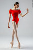 T-leotard | scarlet