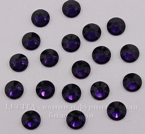 2058 Стразы Сваровски холодной фиксации Purple Velvet ss 20 (4,6-4,8 мм), 10 штук