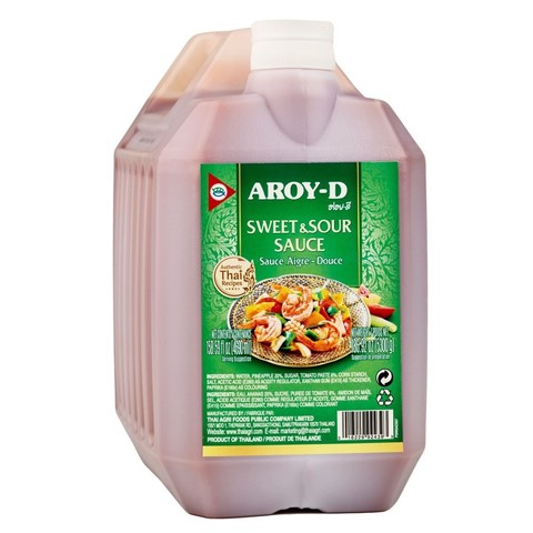 Соус кисло-сладкий Aroy-D, 5,3кг