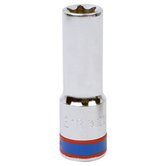 KING TONY (427518M) Головка торцевая глубокая TORX Е-стандарт 1/2", E18
