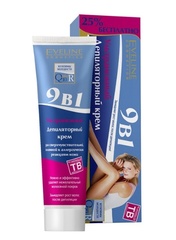 EVELINE Q10+R Ультранежный депиляторный крем 9в1 3мин 125ml