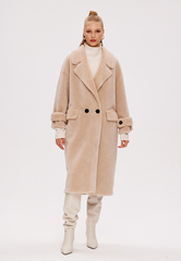 Шуба из натуральной шерсти