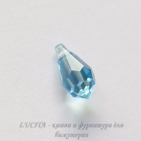 6000 Подвеска Сваровски Drop Aquamarine (11х5,5 мм)