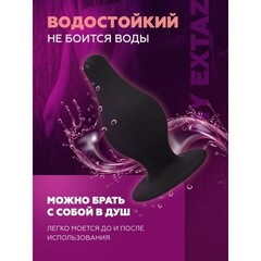 Анальный плаг SILEXD MODEL 2 черный L (10,2х4,5 см)