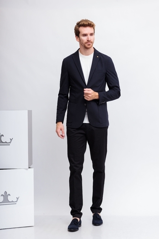 CC Collection by CORNELIANI Брюки -слаксы из полированного хлопка