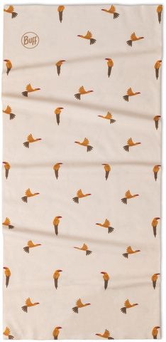 Картинка бандана-труба Buff CoolNet Insect Shield Latus Birch Grey - 4