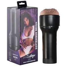 Мастурбатор Feel копия порно звезды September Reign от KIIROOStars Collection