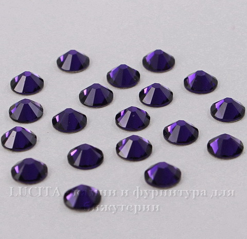 2058 Стразы Сваровски холодной фиксации Purple Velvet ss 20 (4,6-4,8 мм), 10 штук
