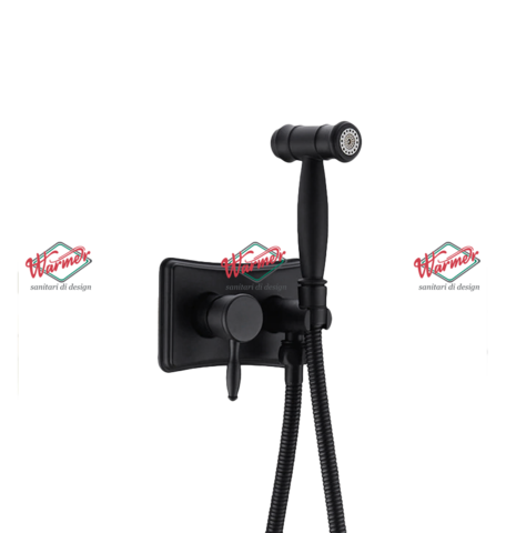 Гигиенический душ Warmer Black Line 135070 BL