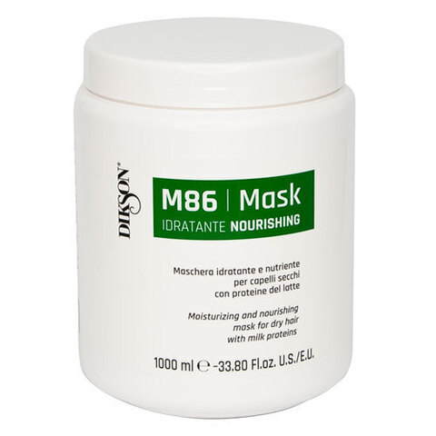 Dikson Mask Nourishing M86 - Увлажняющая и питательная маска для сухих волос с протеинами молока