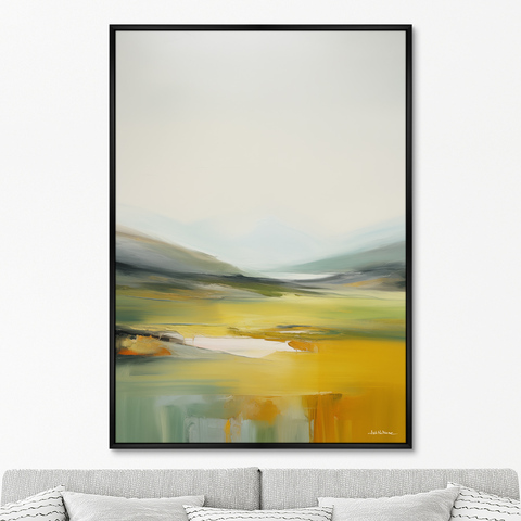 ArtNoMore - Репродукция картины на холсте Landscape collection, Meadows, No 1, 2024г.
