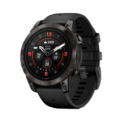 Умные часы Garmin Epix Pro (Gen 2), 47mm, Sapphire Edition Carbon Gray DLC Titanium with Black Band (010-02803-11)