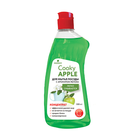 Prosept Cooky Apple/Просепт Куки Эппл гель для мытья посуды с ароматом яблока