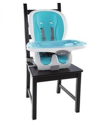 Bright Starts Стульчик для кормления Smart Clean 3-в-1 (10515BS)