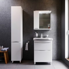 Тумба напольная с раковиной, 65 см,  AM.PM LIKE - M80FSX0652WG