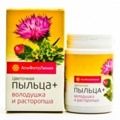 Драже на травах ПЫЛЬЦА + ВОЛОДУШКА И РАСТОРОПША 60 шт (Пчела и человек)