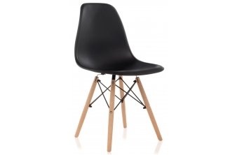 Пластиковый стул Eames PC-015 черный