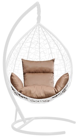 Подушка со спинкой и подлокотниками для подвесного кресла, бежевый (Laura Outdoor)