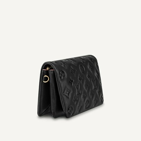 Клатч Louis Vuitton Coussin черный