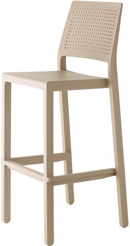 Стул барный пластиковый Scab Design Emi, тортора
