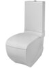 ArtCeram HIA001 01 71 ArtCeram/Hidra HI-LINE Сиденье для унитаза микролифт. петли хром, цвет белый (НЕ производится!)