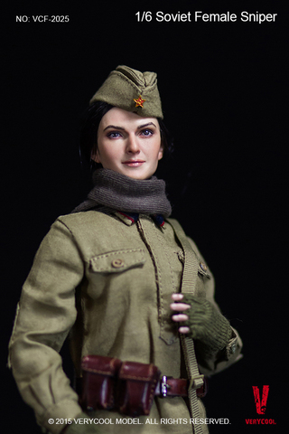Фигурка Советский Снайпер — WWII Soviet Female Sniper