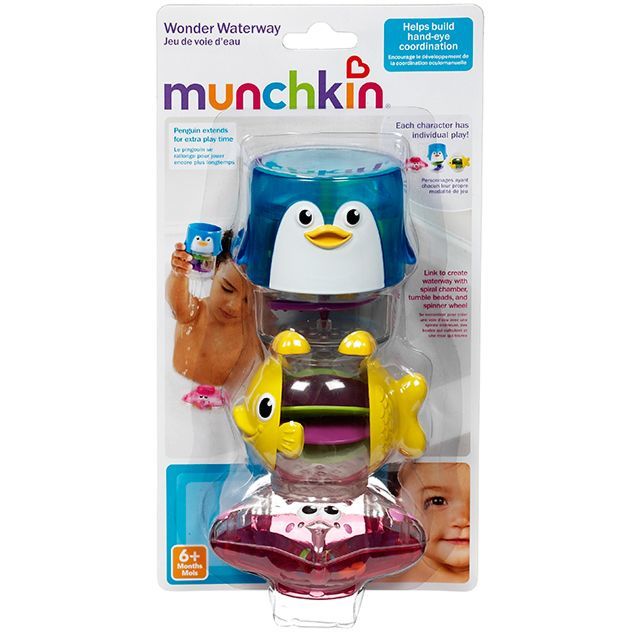 Munchkin игрушки для ванны Пирамидка 3 в 1 6+