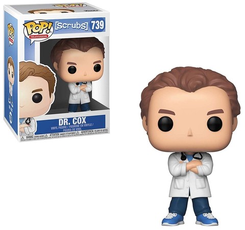 Dr. Cox Scrubs Funko Pop! Vinyl Figure || Доктор Кокс Клиника