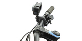 Крепление на руль/седло/раму велосипеда GoPro Pro Handlebar/Seatpost/Pole Mount (AMHSM-001) с камерой вид сбоку