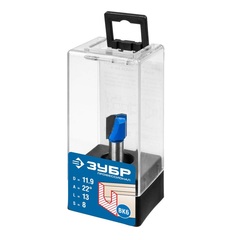 ЗУБР 11.9 x 13 мм, фреза пазовая фасонная №3, Профессионал (28742-11.9-22)