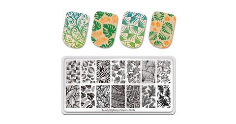 Пластина для стемпинга BeautyBigBang Flowers XL002