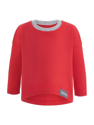 Лонгслив-оверсайз "Бордовый"