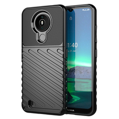 Защитный чехол черного цвета для смартфона Nokia 1.4 с 2021 года, серия Onyx от Caseport
