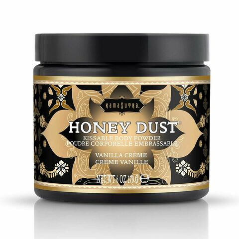 Пудра для тела Honey Dust Body Powder с ароматом ванили - 170 гр. - Kama Sutra KS12016