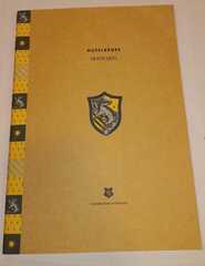 Gündəlik/Ajanda/Ежедневник/Diary ( Hufflepuff-HP )