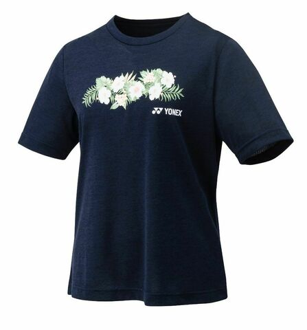 Женская теннисная футболка Yonex T-Shirt Ladies - navy blue