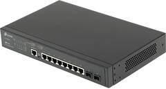 TP-Link SG3210, JetStream гигабитный управляемый 8-портовый коммутатор 2 уровня с 2 SFP-слотами