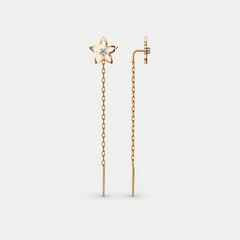 Серьги золотые