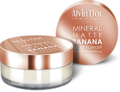 Alvin D`or LSP-01 Пудра рассыпчатая Mineral Banana Matte 8г