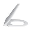 Villeroy&Boch Subway 9M65S101 Сиденье для унитаза, Villeroy&Boch, Subway, ширина, мм-358, глубина, мм-432, с плавным опусканием, материал шарниров-нержавеющая сталь, цвет шарниров-нержавеющая сталь, цвет-белый