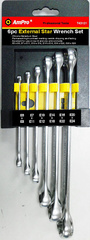 Набор накидных ключей AmPro TORX E6-E24, 6 предметов