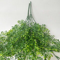 №2 Ампельное растение, искусственная зелень свисающая зеленая, 75 см, набор 2 шт.