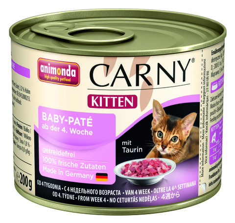 Консервы Animonda Carny Kitten Baby-Pate паштет для котят