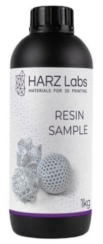 Фотополимерная смола HARZ Labs Dental Tray, голубой (1000 гр)