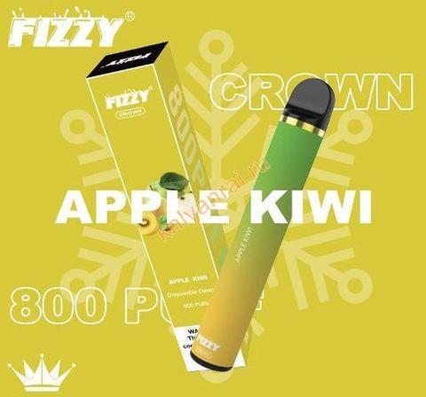 Fizzy Crown 800 затяжек - Яблоко Киви